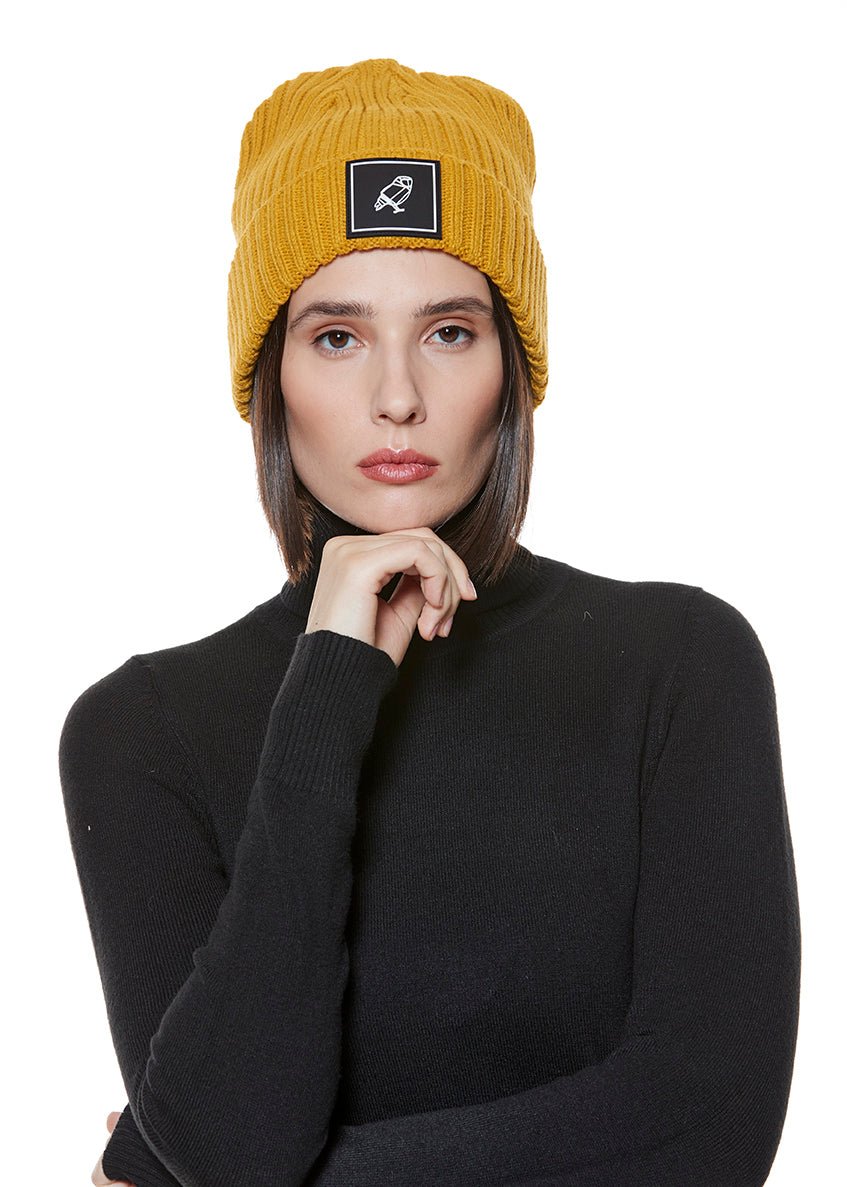KOS MUSTARD Beanie