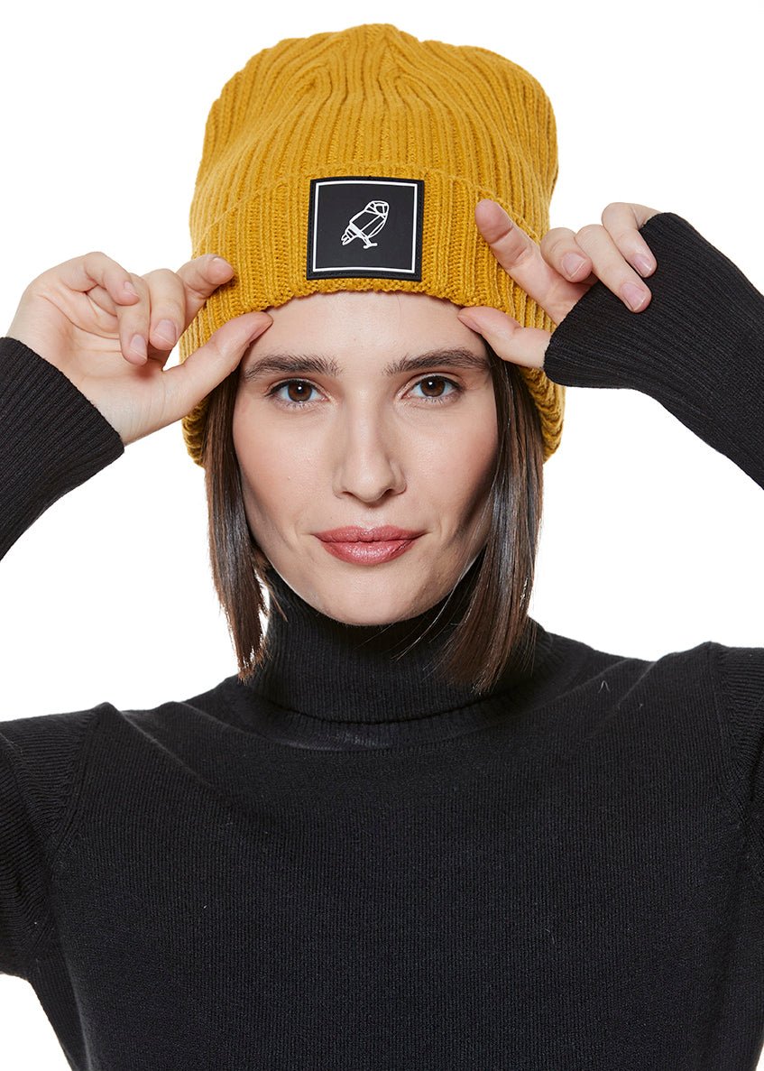 KOS MUSTARD Beanie