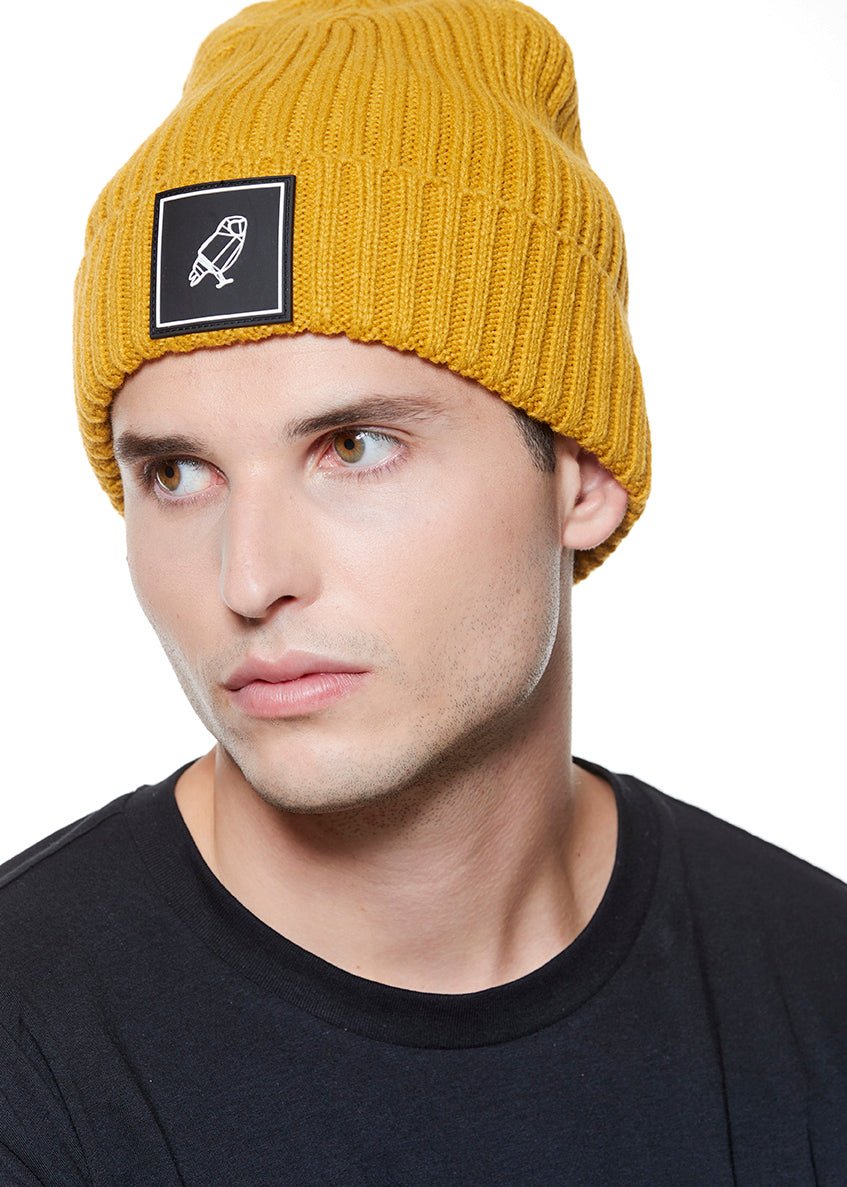 KOS MUSTARD Beanie