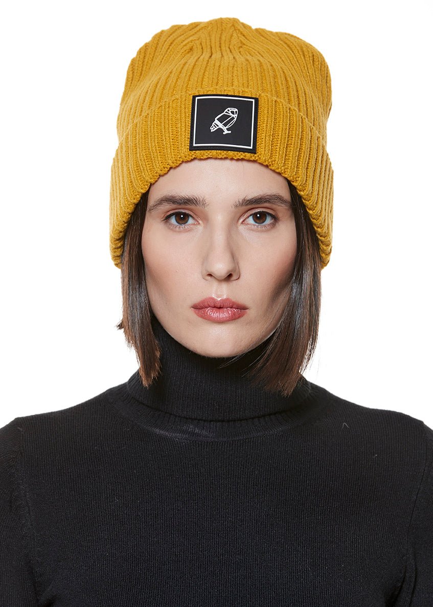 KOS MUSTARD Beanie